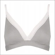 Biustonosze - Sloggi biustonosz miękki szary Wow! Embrace H Bralette rozmiar S - miniaturka - grafika 1