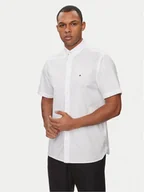 Koszule męskie - Tommy Hilfiger Koszula 1985 MW0MW33810 Biały Slim Fit - miniaturka - grafika 1