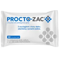 Serce i układ krążenia - Procto-Zac, chusteczki pielęgnacyjne, 30 sztuk - miniaturka - grafika 1