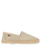 Espadryle męskie - Pollini Espadryle SB10732G0MUR0104 Beżowy - miniaturka - grafika 1