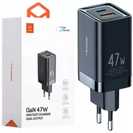 Ładowarki do telefonów - Mcdodo Mini Gan Ładowarka 2X Usb/Usb-C Pd Qc - 47W - miniaturka - grafika 1