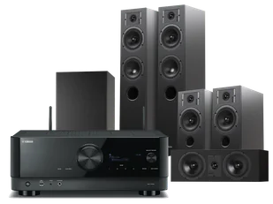 Kino domowe Yamaha RXV-6A+ Diva 5 +Diva 3 + Diva 7 + Basso 880 - Kino domowe - miniaturka - grafika 1