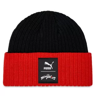 Czapka Puma PUMA x Miraculous Beanie 024796 01 Puma Black-Aop - Czapki dla dzieci - miniaturka - grafika 1