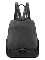 Torebki damskie - Wojas Skórzany plecak w kolorze czarnym - 30 x 23 x 10 cm - miniaturka - grafika 1