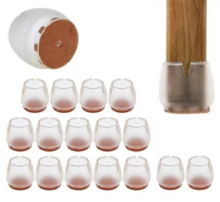 AG562F Nakładki nogi meble 16szt 12-16mm - Inne meble do salonu - miniaturka - grafika 1