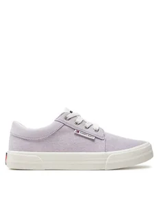 Tommy Jeans Tenisówki Tjw Vulc Skate Derby EN0EN02494 Fioletowy - Trampki damskie - miniaturka - grafika 1