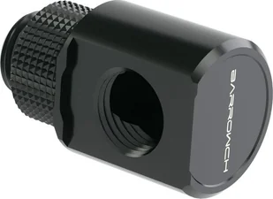 Barrow Barrow Adapter 90 Grad G1/4 Zoll AG auf G1/4 Zoll IG - drehbar, schwarz - Chłodzenie wodne - miniaturka - grafika 1