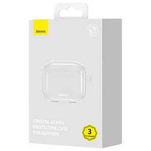 Przeźroczyste Etui Baseus Crystal do AirPods 3 - Akcesoria do smartwatchy - miniaturka - grafika 4