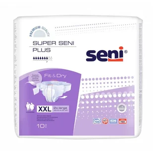 Seni Super Plus Pieluchomajtki XXL 10szt - Pieluchy dla dorosłych - miniaturka - grafika 1