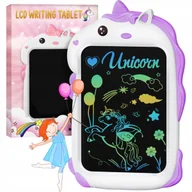 Zabawki kreatywne - TABLET GRAFICZNY DO RYSOWANIA DLA DZIECI JEDNOROŻEC 8.5'' TABLICA + RYSIK - miniaturka - grafika 1