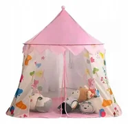 NAMIOT DOMEK DLA DZIEWCZYNKI DUŻY ZAMEK PAŁAC DO POKOJU OGRODU Z PODŁOGĄ