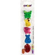 Magnesy - Magnesy do tablic ZWIERZĄTKA na lodówkę 40 mm 5 szt mix - miniaturka - grafika 1