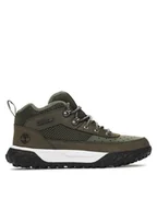 Buty dla chłopców - Timberland Trzewiki Gs Motion 6 Lthr Super Ox TB0A67RMA581 Zielony - miniaturka - grafika 1