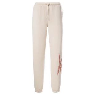 Damskie Spodnie REEBOK MODERN SAFARI JOGGER HA1041 – Beżowy - Spodnie sportowe damskie - miniaturka - grafika 1
