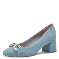 Czółenka - MARCO TOZZI Feel ME wkładka damska, miękka podszewka, 2-22428-42 czółenka, niebieskie dżinsy, 41 EU, Lt Blue Jeans, 41 EU - miniaturka - grafika 1