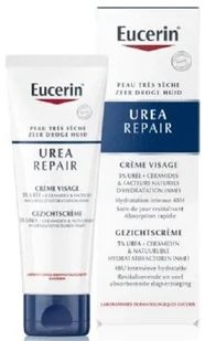 EUCERIN Urearepair Repairing Face Cream 5% 50ml - Kremy do twarzy - miniaturka - grafika 1