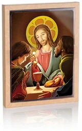 Ikona religijna Ostatnia Wieczerza - Ikony i obrazy sakralne - miniaturka - grafika 1