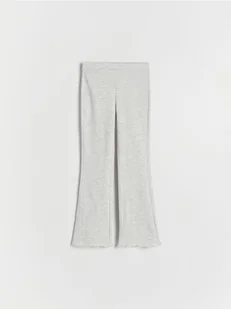 Reserved - Legginsy flare - jasnoszary - Spodnie i spodenki dla dziewczynek - miniaturka - grafika 1
