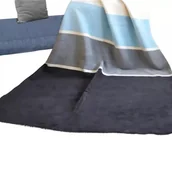 Koce - Koc bawełniany Sunset 150x200cm popiel - miniaturka - grafika 1