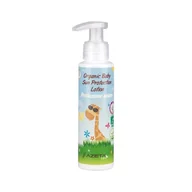 Balsamy i oliwki dla dzieci - Azeta Bio Azeta Bio, mleczko organiczne ochronne na słońce z filtrami mineralnymi dla dzieci, SPF 50+, 100 ml - miniaturka - grafika 1
