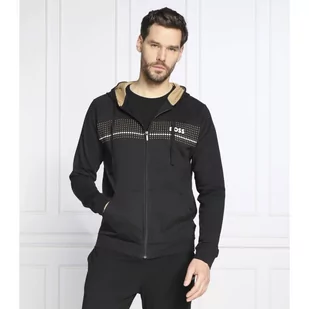 BOSS Bluza Authentic Jacket H | Regular Fit - Bluzy męskie - miniaturka - grafika 1