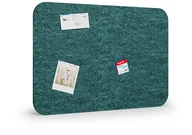 Inne meble biurowe - Tablica akustyczna 120x80 cm, ciemnozielona - miniaturka - grafika 1