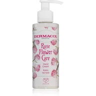 Kremy i maski do rąk - Dermacol Rose Flower Care krem do rąk 150 ml dla kobiet - miniaturka - grafika 1