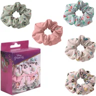 Kosmetyki kąpielowe dla dzieci - Disney Princess Scrunchies gumka do włosów dla dzieci 5 szt. - miniaturka - grafika 1