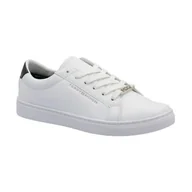 Trampki damskie - Tommy Hilfiger Skórzane trampki Essential - miniaturka - grafika 1