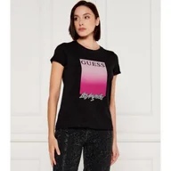 Koszulki i topy damskie - GUESS T-shirt | Regular Fit - miniaturka - grafika 1