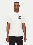 Koszulki męskie - The North Face T-Shirt Fine NF0A8A6M Biały Regular Fit - miniaturka - grafika 1