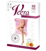 Rajstopy - Rajstopy Przeciw Żylakowe Veera 40 den Naturalny Rozmiar 3 - miniaturka - grafika 1