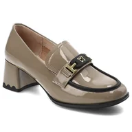 Półbuty damskie - Beżowe Półbuty Artiker Eleganckie Obuwie Damskie - miniaturka - grafika 1
