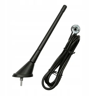 Antena Samochodowa do Radia Fm Ukf Dachowa Maszt 18cm pasywna - Anteny samochodowe - miniaturka - grafika 1