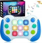 Zabawki sensoryczne - Pop It elektroniczny Zabawka Sensoryczna Zręcznościowa Konsola na pamięć 3+ - miniaturka - grafika 1