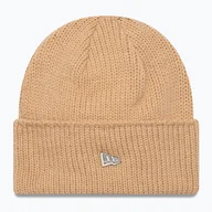Czapki damskie - Czapka zimowa New Era Ne Wide Beanie med beige - miniaturka - grafika 1