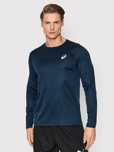 Asics Longsleeve Core Ls 2011C340 Granatowy Regular Fit - Bluzy męskie - miniaturka - grafika 1