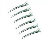 Pozostałe akcesoria fryzjerskie - Efalock CABINET CLIP fryzjerskie klipsy metalowe 6 szt - miniaturka - grafika 1