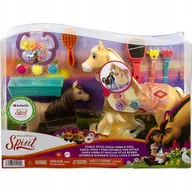 Figurki kolekcjonerskie - Zestaw Mustang Duch Wolności Spirit Untamed Stable Style Chica Linda - miniaturka - grafika 1