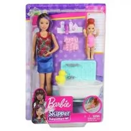 Lalki dla dziewczynek - Mattel Barbie Opiekunka Zestaw FHY97 - miniaturka - grafika 1