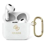 Akcesoria do słuchawek - Guess Guess GUA3UCG4GT AirPods 3 cover Transparent Glitter Collection GUE1110CL - miniaturka - grafika 1