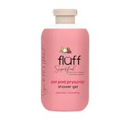 Kosmetyki do kąpieli - FLUFF SUPERFOOD ODŻYWCZY ŻEL POD PRYSZNIC KOKOS I MALINA 500ML - miniaturka - grafika 1