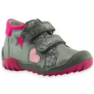 Buty dla dziewczynek - Trzewiki na rzep dla dziewczynki Kornecki 06941 - miniaturka - grafika 1