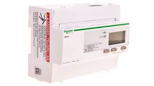 SCHNEIDER ELECTRIC Licznik energii elektrycznej 13-fazowy 125A 100-277173-480V kl.1B Modbus MID taryfowy cyfrowy modułowy A9MEM3355 A9MEM3355 - Liczniki energii elektrycznej - miniaturka - grafika 1