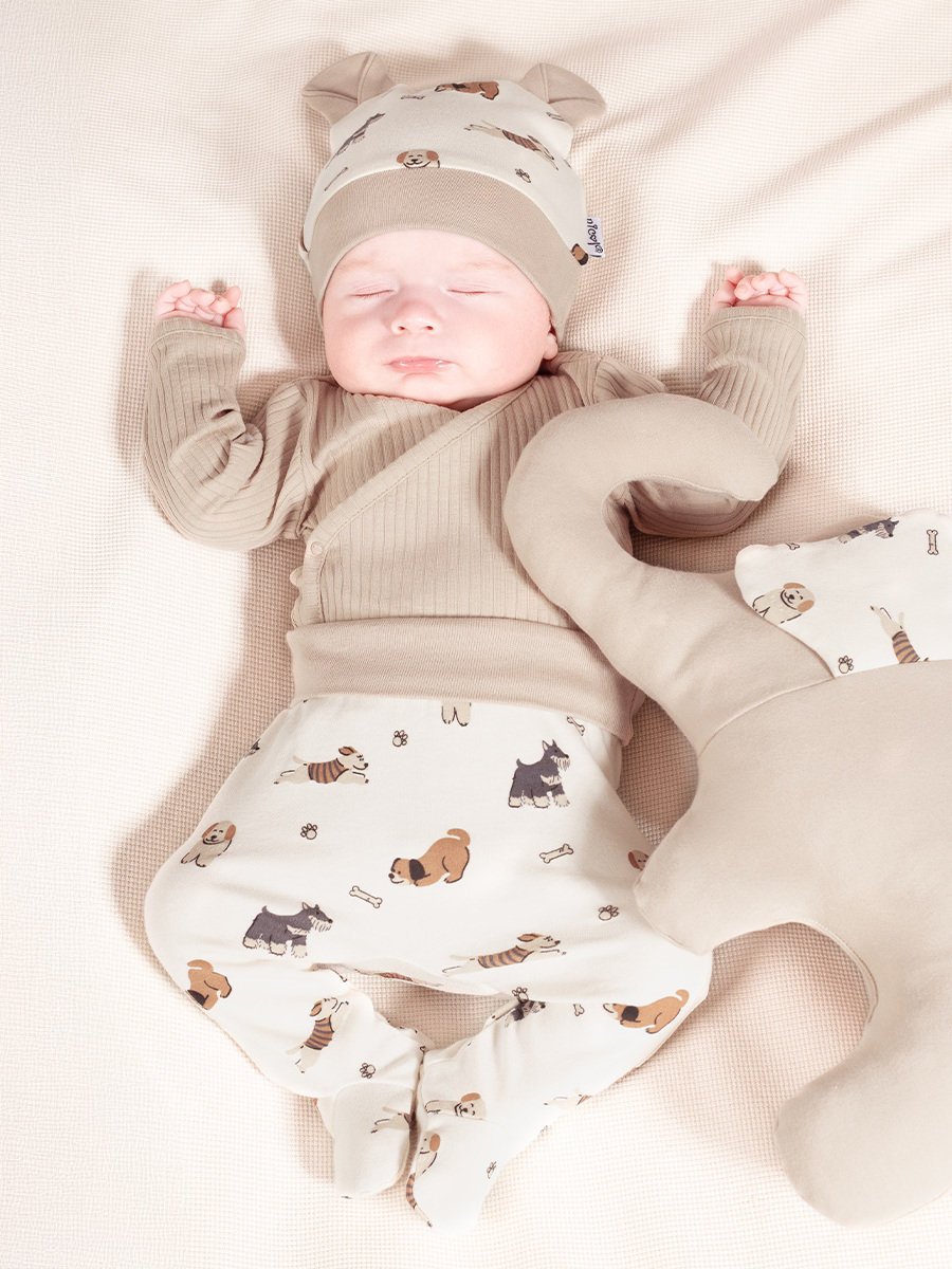 Niemowlęce półśpiochy pieski Nicol r.68