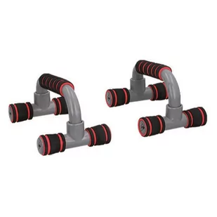 Dunlop - Uchwyty do pompek Push Up Bars 2 szt. (czerwony) - Pozostały sprzęt i akcesoria do ćwiczeń - miniaturka - grafika 1