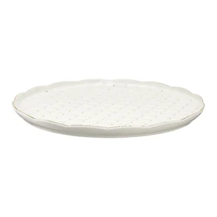Talerz do ciasta porcelanowy 32 cm ALEXIA - Talerze - miniaturka - grafika 1