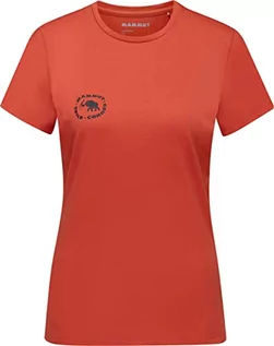 Koszulki i topy damskie - Mammut Damska koszulka z linami (1 opakowanie) - grafika 1