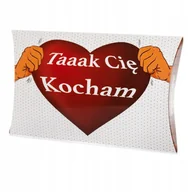 Czekolada - Czekolada Taaak CiÄ™ Kocham prezent walentynki mÄ™ĹĽa ĹĽony dziewczyny chĹ‚opaka - miniaturka - grafika 1