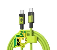 Kable USB - UGREEN L512 USB-C do USB-C Genshin Impact Series 100W 5A 1m Zielony - miniaturka - grafika 1